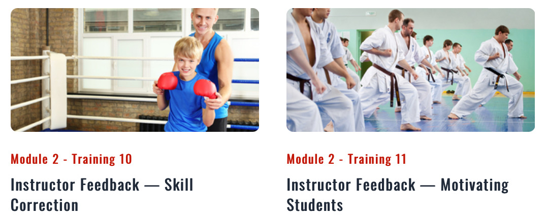 Ten Step Process for Teaching Martial Arts Skills